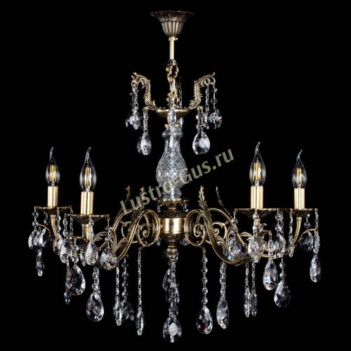 Люстра бронзовая Кассандра Алфея №5/2 звездочка в Нижнем Новгороде Гусь Хрустальный