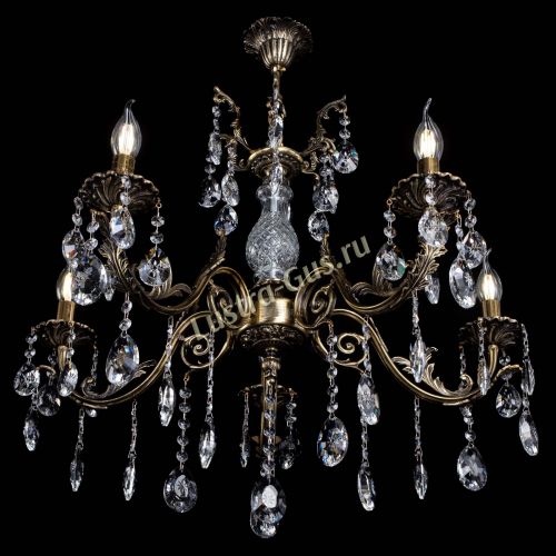 Люстра бронзовая Кассандра Алфея №5/2 звездочка в Нижнем Новгороде Гусь Хрустальный