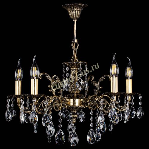 Люстра бронзовая Муза №5/2 баден в Нижнем Новгороде Гусь Хрустальный