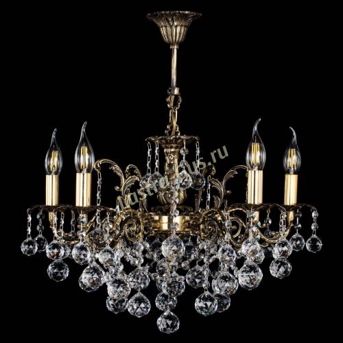 Люстра бронзовая Муза №5 шар в Нижнем Новгороде Гусь Хрустальный