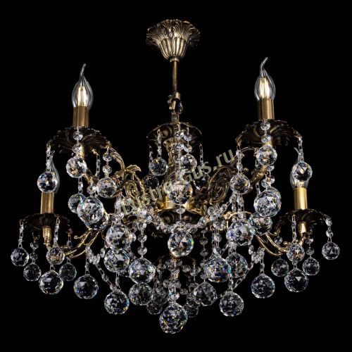 Люстра бронзовая Муза №5 шар в Нижнем Новгороде Гусь Хрустальный