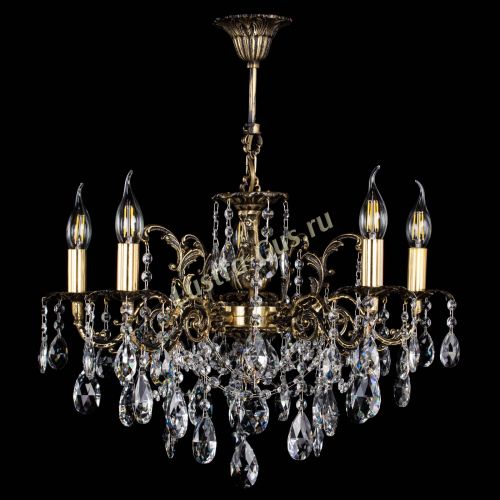 Люстра бронзовая Муза №5 журавлик в Нижнем Новгороде Гусь Хрустальный