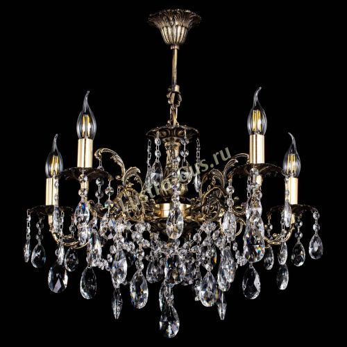 Люстра бронзовая Муза №5 журавлик в Нижнем Новгороде Гусь Хрустальный