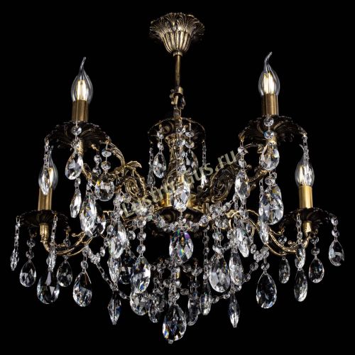 Люстра бронзовая Муза №5 журавлик в Нижнем Новгороде Гусь Хрустальный