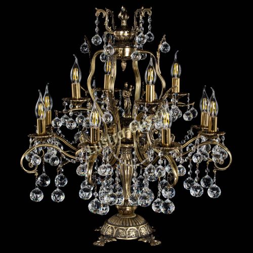 Настольная лампа Алфея №12 Шар в Нижнем Новгороде Гусь Хрустальный