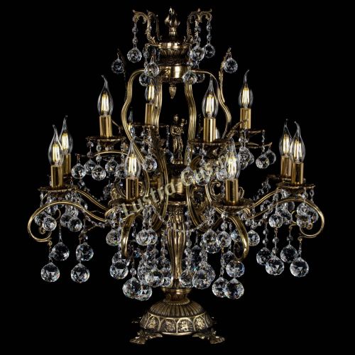 Настольная лампа Алфея №12 Шар в Нижнем Новгороде Гусь Хрустальный