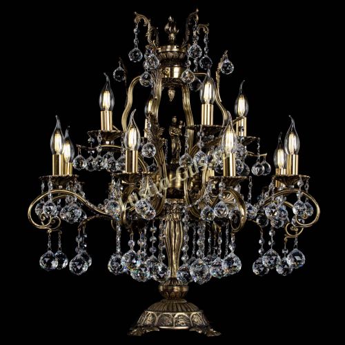 Настольная лампа Алфея №12 Шар в Нижнем Новгороде Гусь Хрустальный