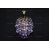 Люстра Хрустальные брызги шар 40 мм фиолетовая в Нижнем Новгороде